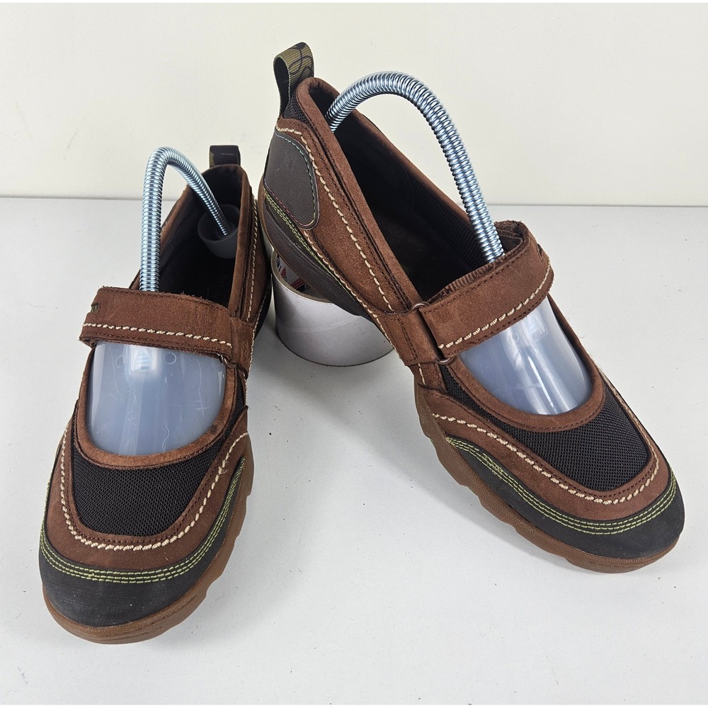 Merrell Mimosa Emme Womens 9 Cocoa Brown Suede Mary Jane Flats